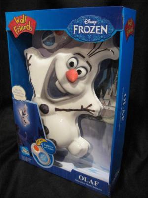 NIB ~ Wall Friends FROZEN OLAF the Snowman Disney ~ Night Light & Talks w/Remote