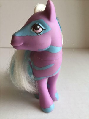 Vintage My Little Pony ColorSwirl Star Swirl StarSwirl Hasbro G1 Purple Color