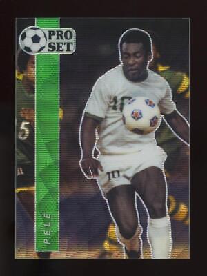 2021 Pro Set Metal Special Edition Wave Green #S05 Pele /20