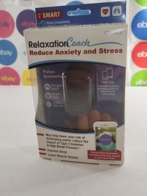 Finger Pulse Oximeter O2 Blood Oxygen Heart Rate Monitor,Bluetooth,Rechargeable
