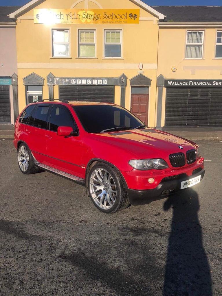 AUG 2005 BMW X5 3.0D SPORT AUTO 22" ALLOYS LEATHER CRUISE REAR PDC MOT TO MAY 19 | in Omagh ...