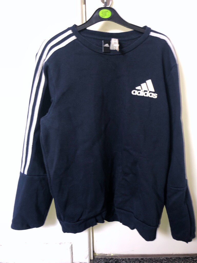 blue adidas jumper