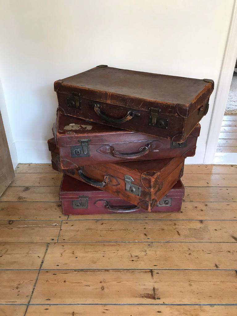 cheap vintage suitcases for sale