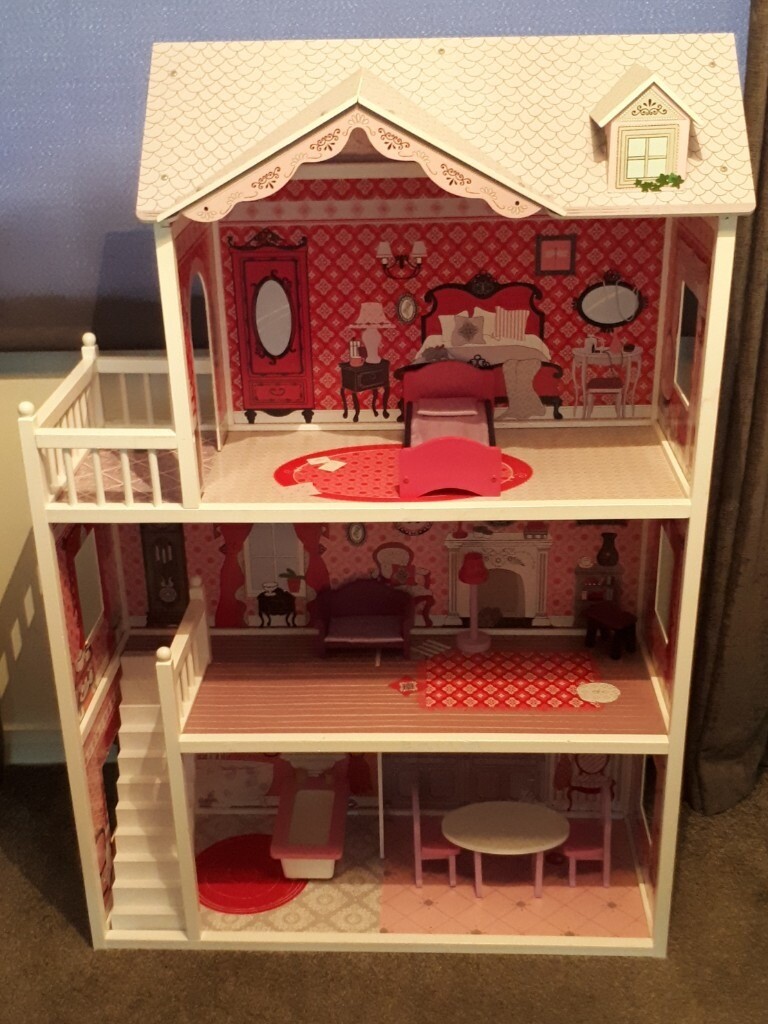 Wooden Doll Smyths Toys Dolls House Sale Isabelle Dolls House