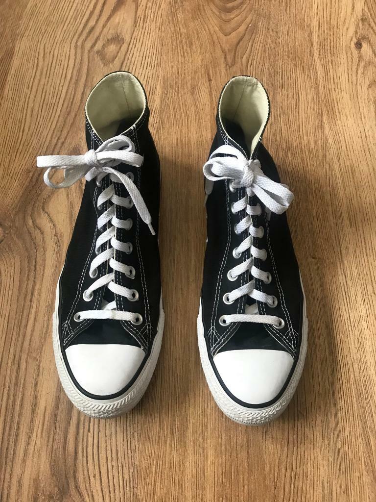 black converse mens size 9