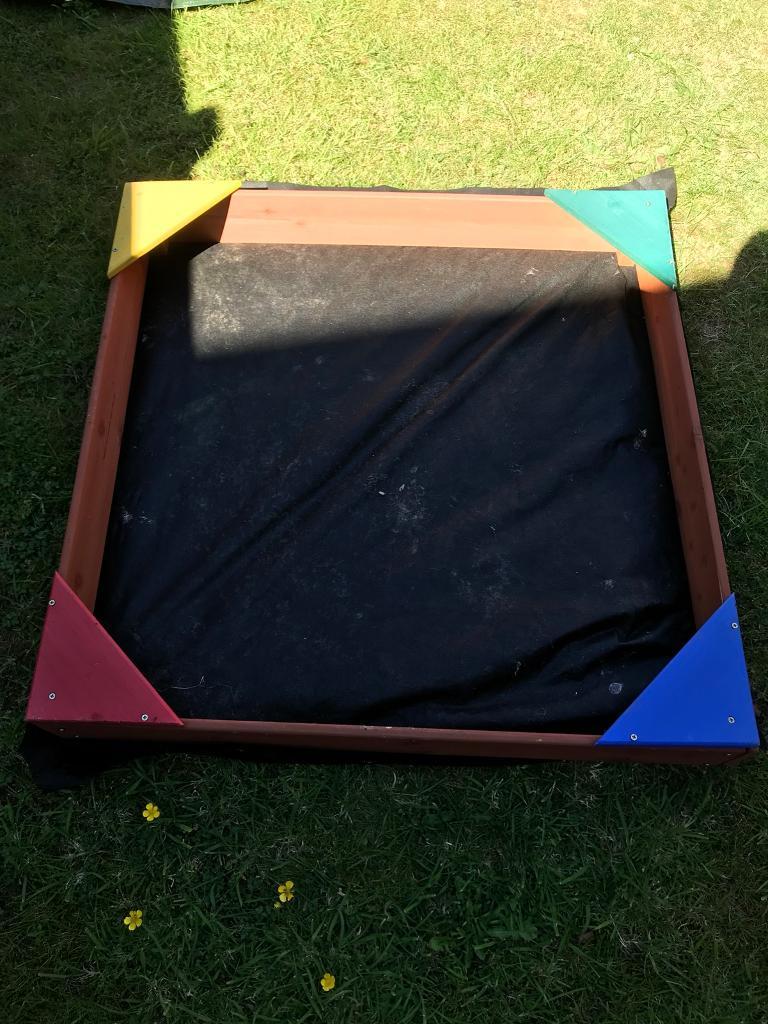 chad valley wooden sand pit