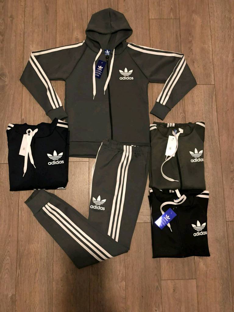 dark green adidas tracksuit