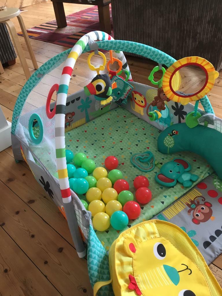5 in 1 ball activity play gym