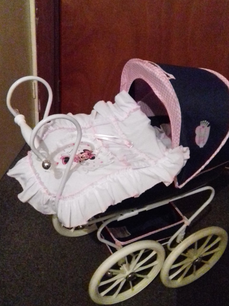 hauck classic navy dolls pram