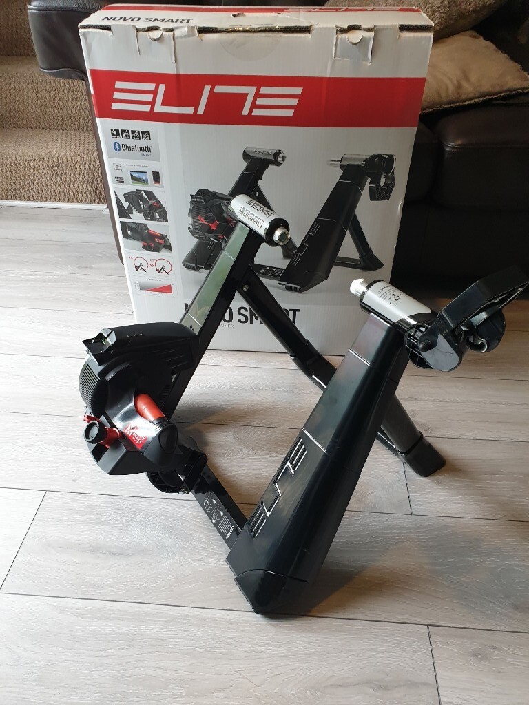 elite novo smart turbo trainer zwift