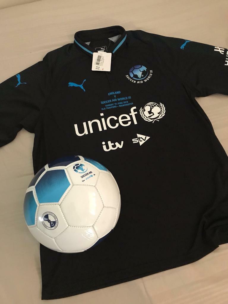 soccer aid football shirt
