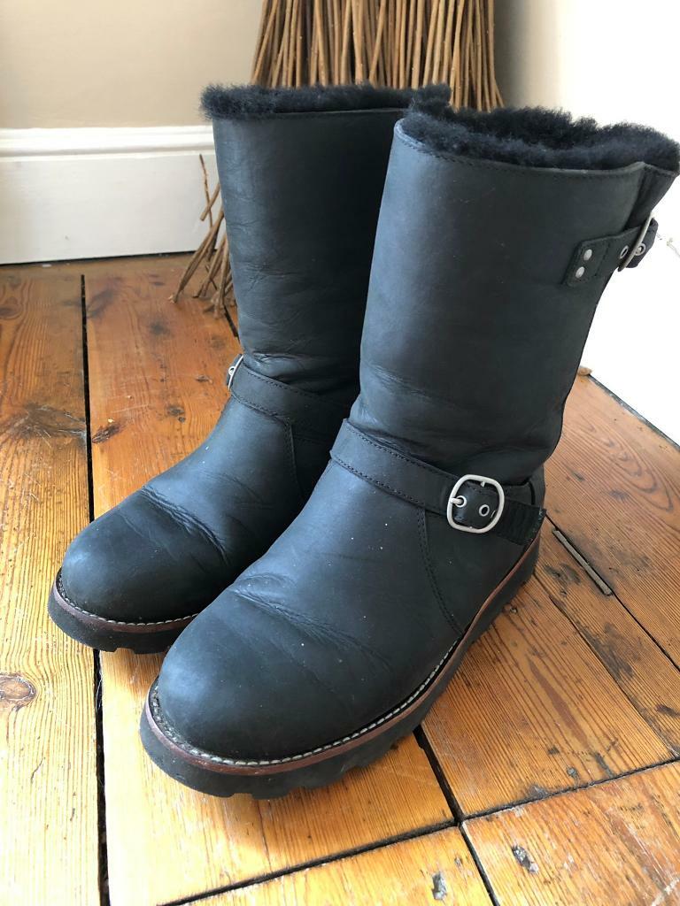 ugg boots biker style