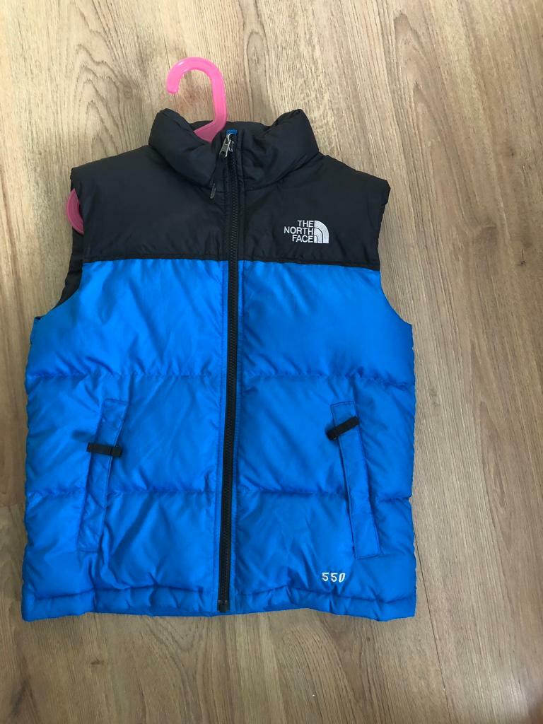 boys north face gilet