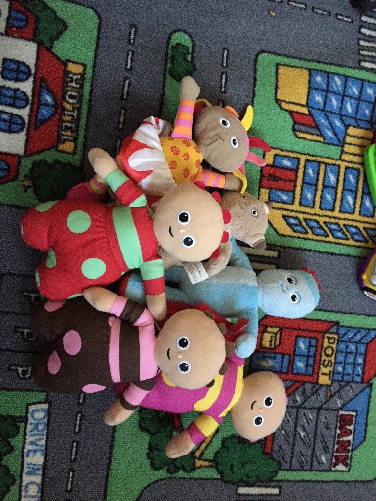 in the night garden bumper soft toy pack tesco