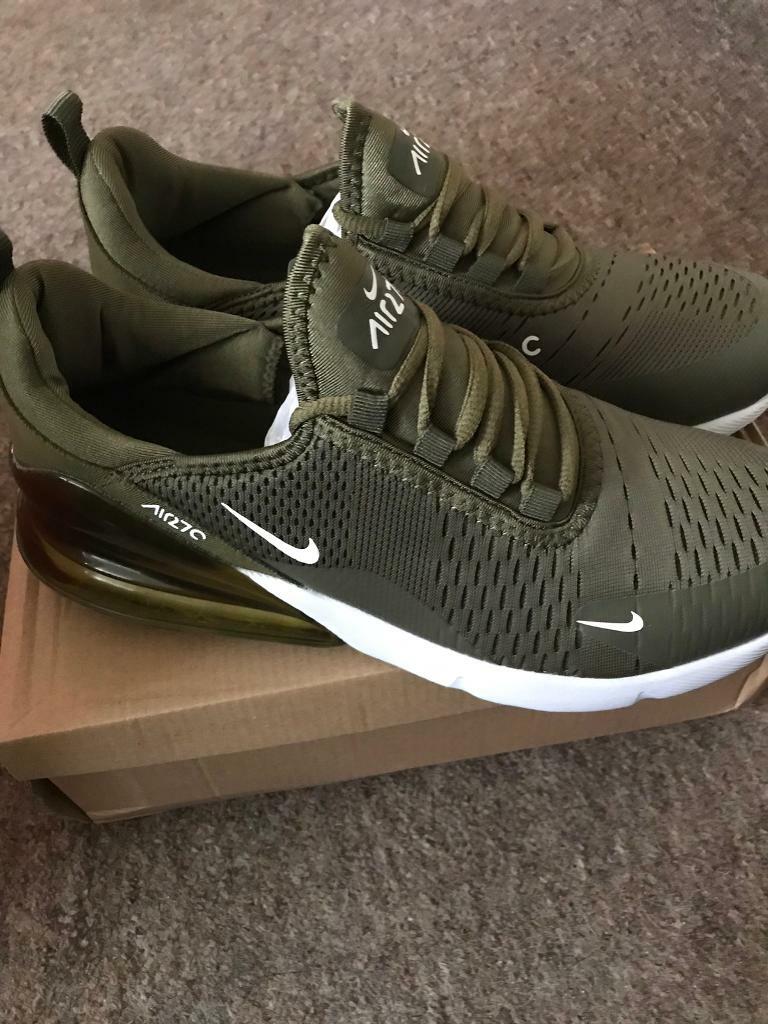 nike green trainers mens