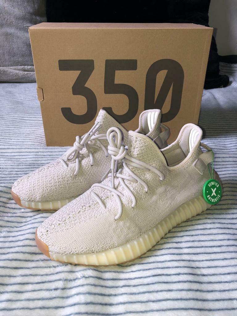 stock x yeezy sesame