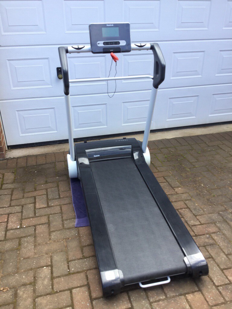 reebok i run treadmill blue