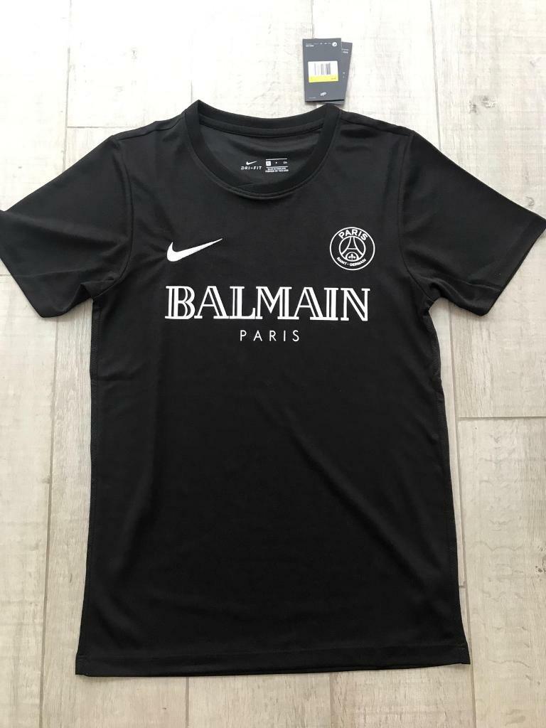 balmain x psg short sleeve