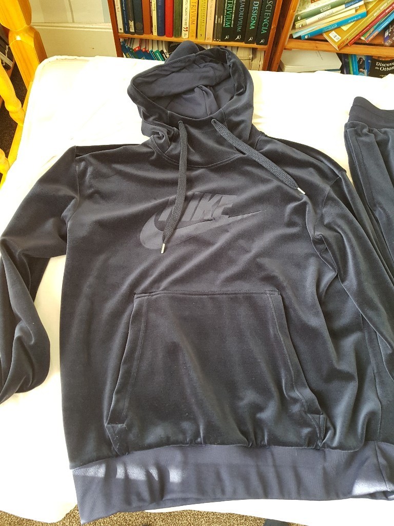 suede nike tracksuit