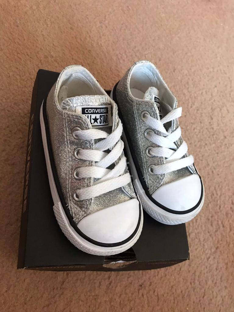 infant sparkle converse