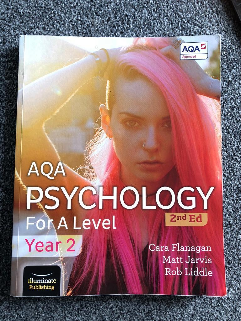 AQA Psychology Year 2 A Level Textbook in Torquay, Devon Gumtree