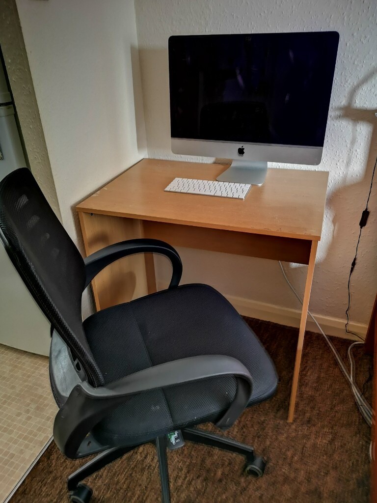 small desk and office chair  in cambridge cambridgeshire  gumtree