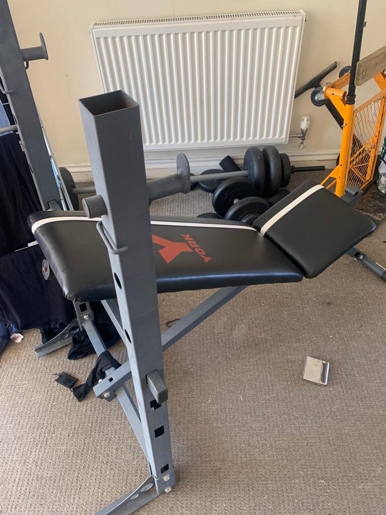Bench Press, dumbbells, lifting bar & weighted body vest in Exeter, Devon Gumtree