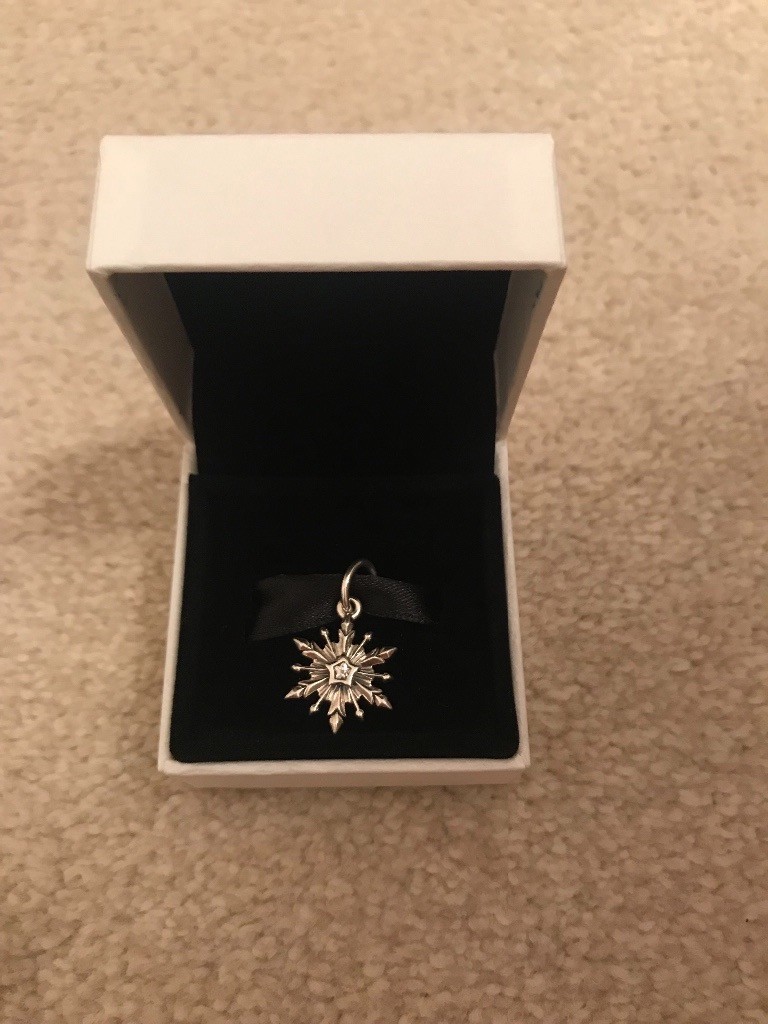 pandora disney frozen snowflake charm pandora disney frozen snowflake charm