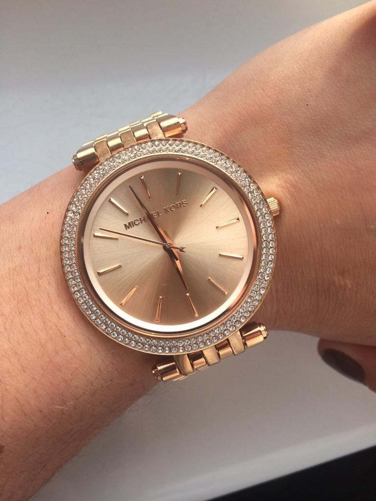 Michael Kors rose gold watch mk3192 in Blackhall, Edinburgh Gumtree