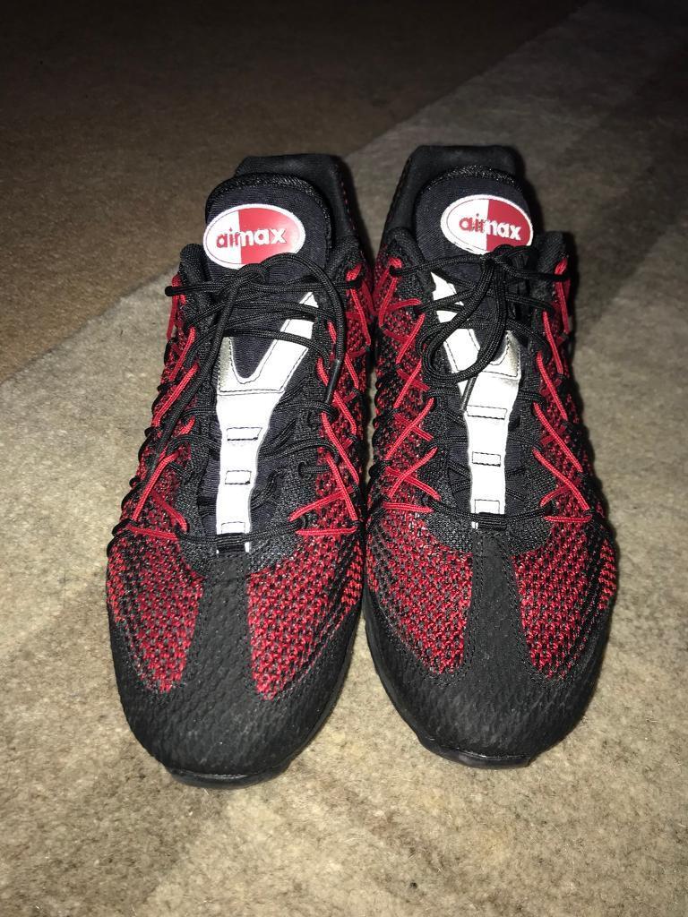 nike air max 95 ultra jacquard red nike air max 95 ultra jacquard red