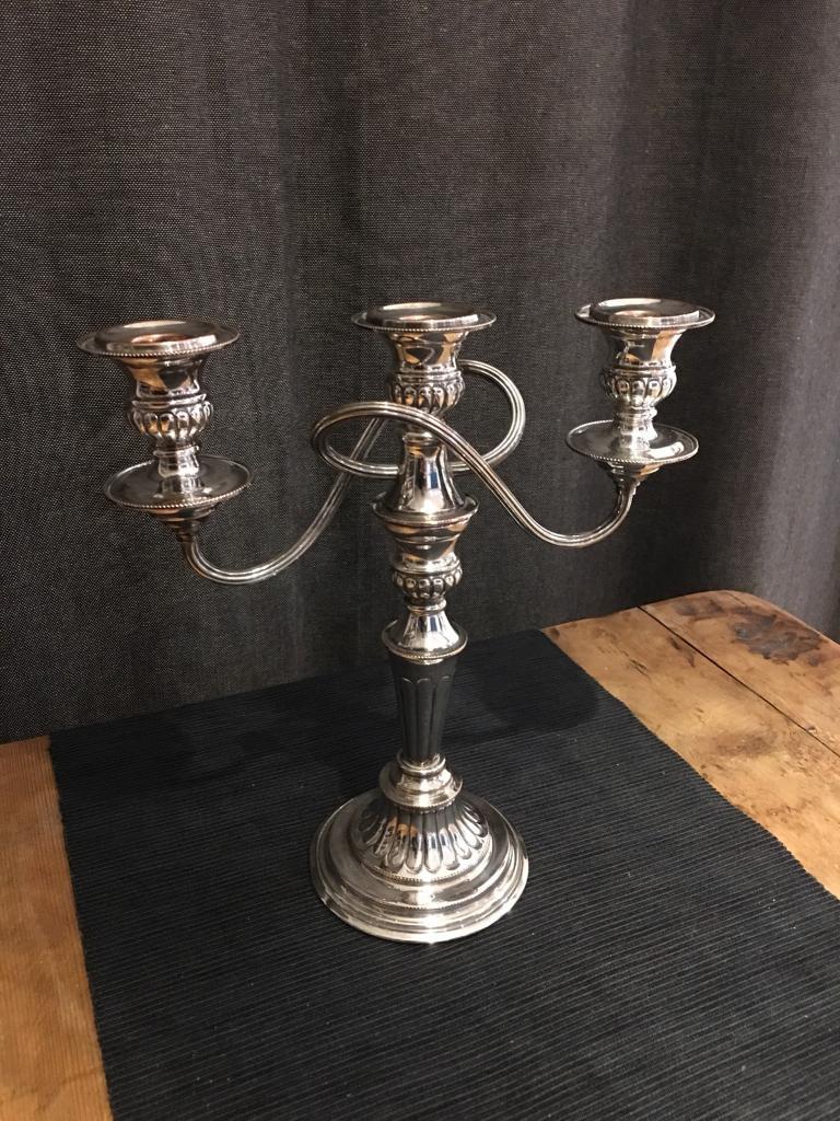 Vintage candelabra, silver plate on copper in Greenwich, London Gumtree