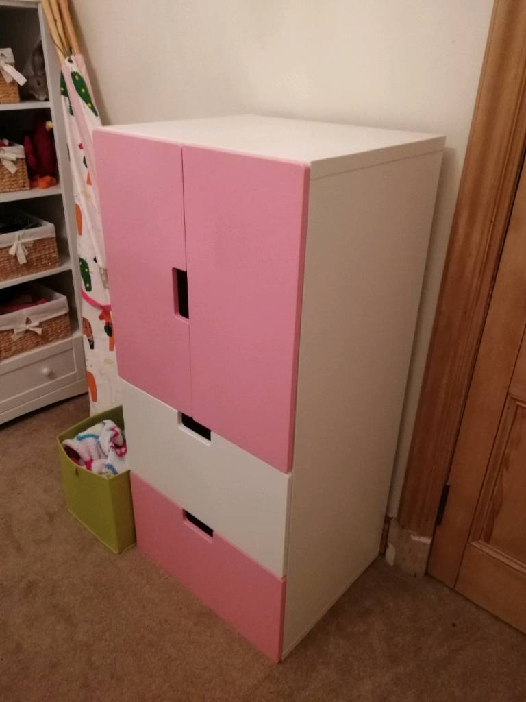 Ikea Kids Pink Wardrobe In Dunbar East Lothian Gumtree