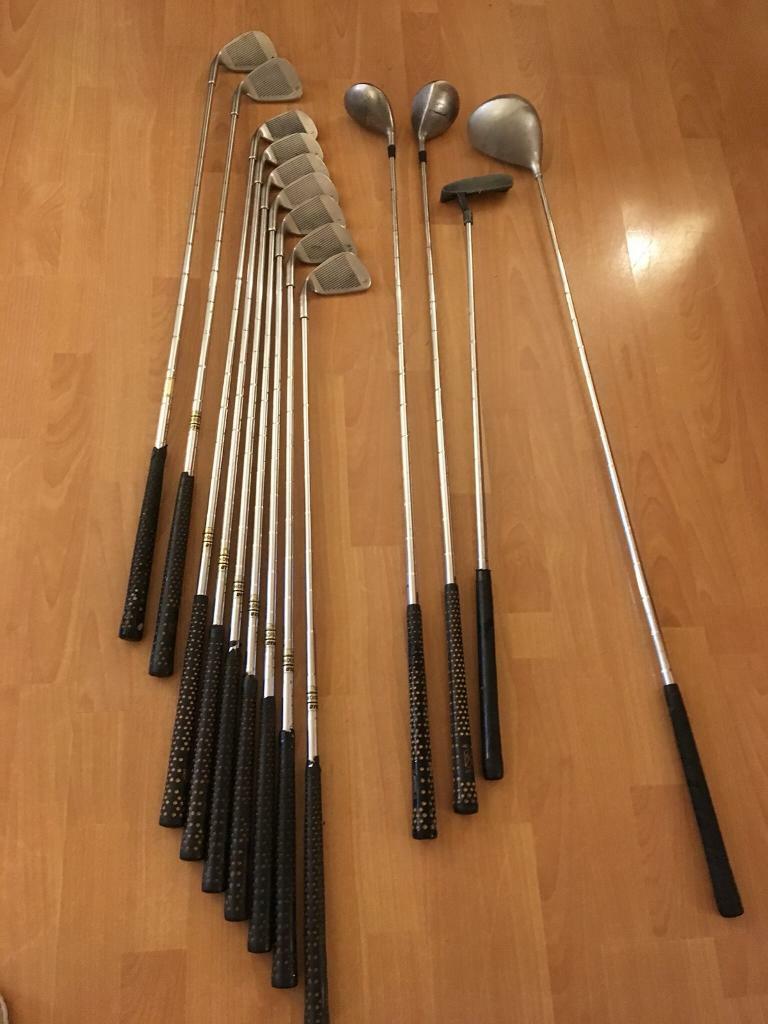 Full set of Apollo Precision Golf Clubs, plus bag. in Witney