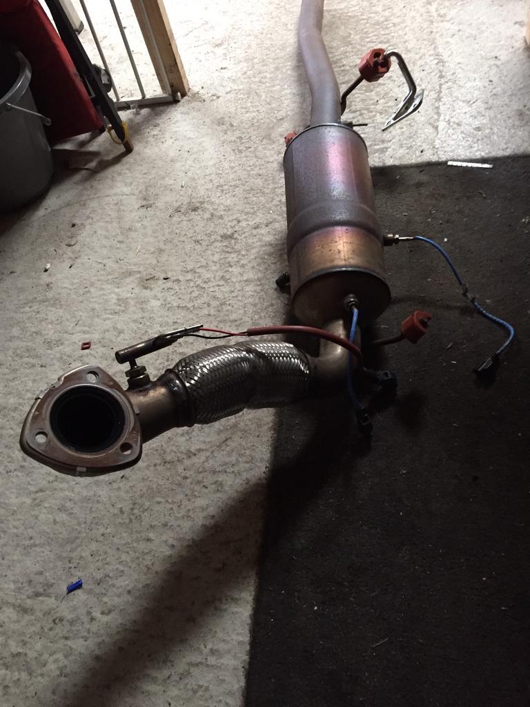 2014 Ford transit custom 2.2 euro 5 dpf filter catalytic converter in