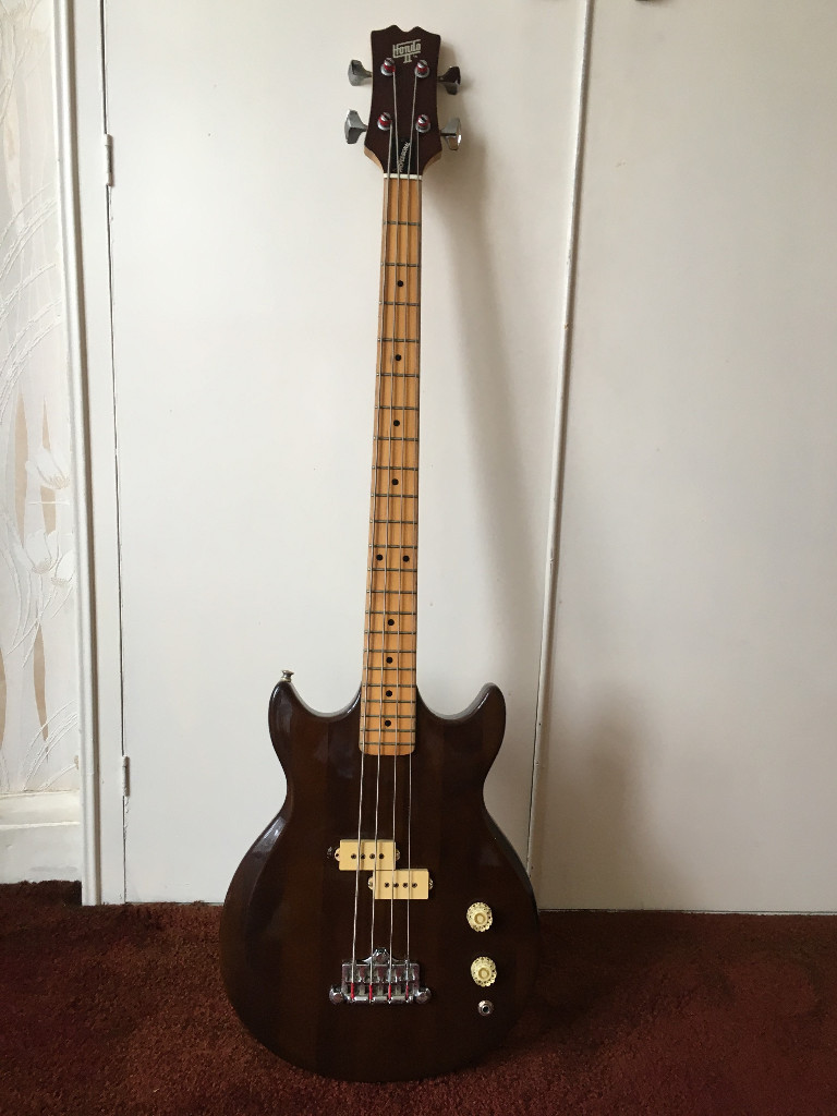 Hondo II Professional Bass Guitar made in Japan in Kenton, London