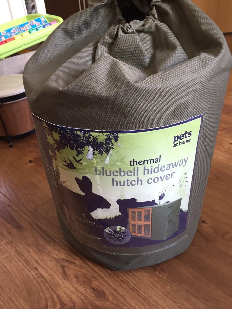 Bluebell and Fern Thermal Rabbit Guinea Pig Hutch Cover in Barking