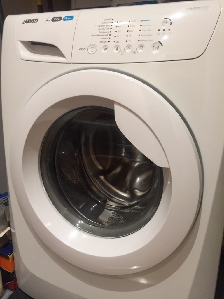 Washing machine ZANUSSI Lindo 300, 8kg XXL quick wash mode, excellent ...