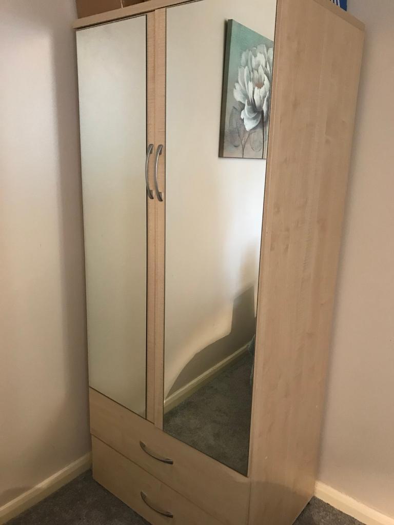 Single Mirrored Wardrobe In Stockport Manchester Gumtree