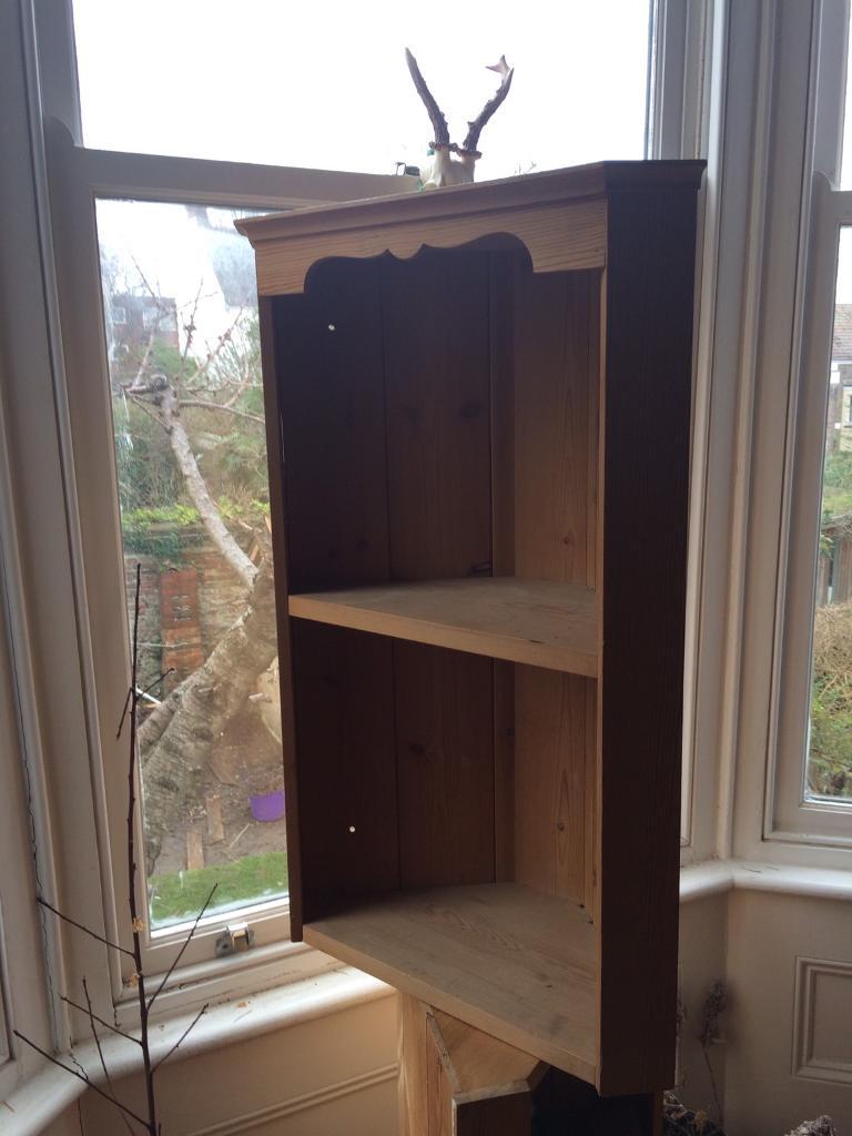 Victorian Vintage Pine Corner Display Shelves Farmhouse Shabby in Brighton, East
