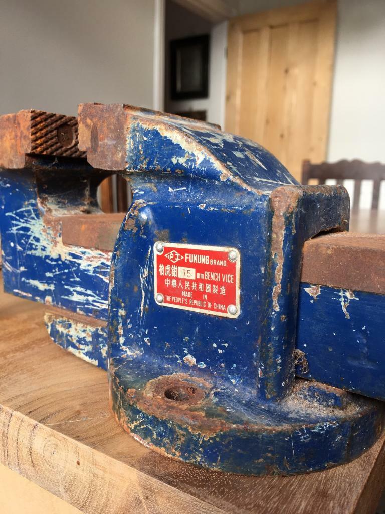 FUKUNG 75mm Bench Vice very rare in Leamington Spa, Warwickshire