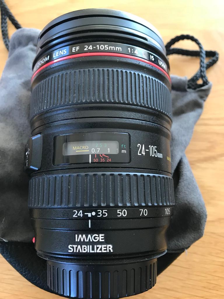 Canon EF 24-105mm f4L IS USM lens | in Helston, Cornwall | Gumtree