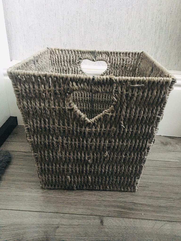 Heart wicker basket in West Derby, Merseyside Gumtree