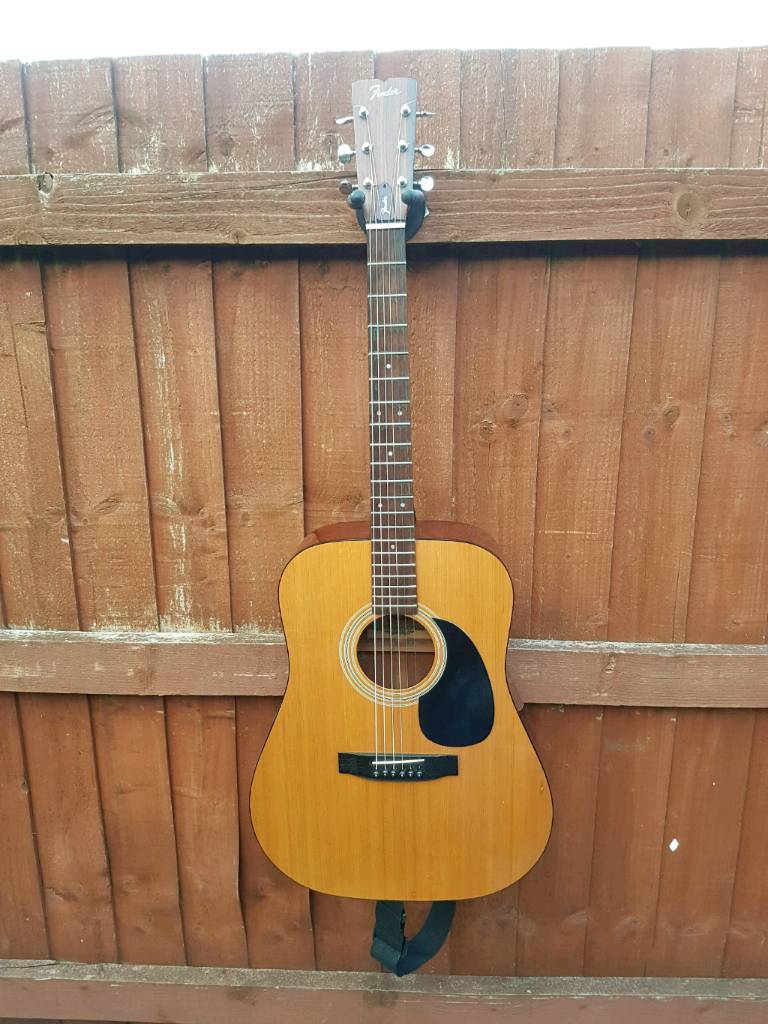 Fender f3 1981 vintage acoustic guitar in Devon Gumtree