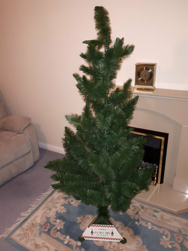 Vintage Woolworths Christmas Tree 5ft Tall in Ipswich, Suffolk
