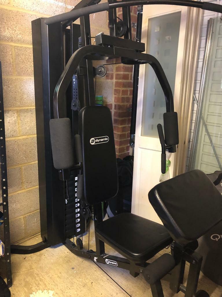 Dynamix multi gym exercise equipment. Weights bench in Southampton