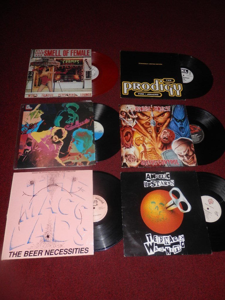6 X HEAVY METAL/PUNK VINYL RECORDS in Washington, Tyne and Wear Gumtree