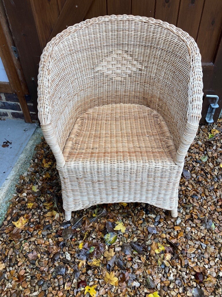 Small sofa, Wicker chair & table | in Hartley Wintney, Hampshire | Gumtree