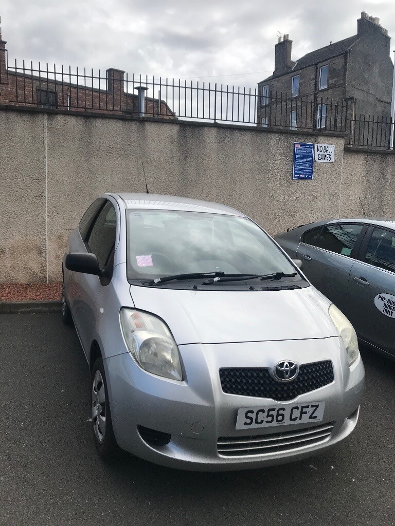 Silver Toyota Yaris 2007 1.0 Petrol | in Leith Walk, Edinburgh | Gumtree