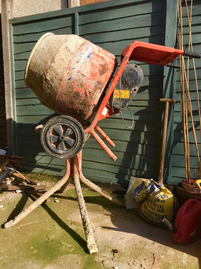 Belle Cement Mixer with stand in Stratford, London Gumtree
