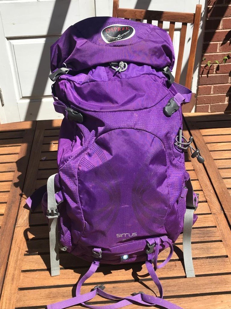 Purple Osprey Sirrus 26 Ladies / Girls Rucksack Backpack in